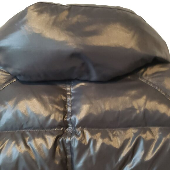 SAM. Womens Gray Puffer Jacket Goose Down Winter Coat Revolve Style S Small - Picture 10 of 12